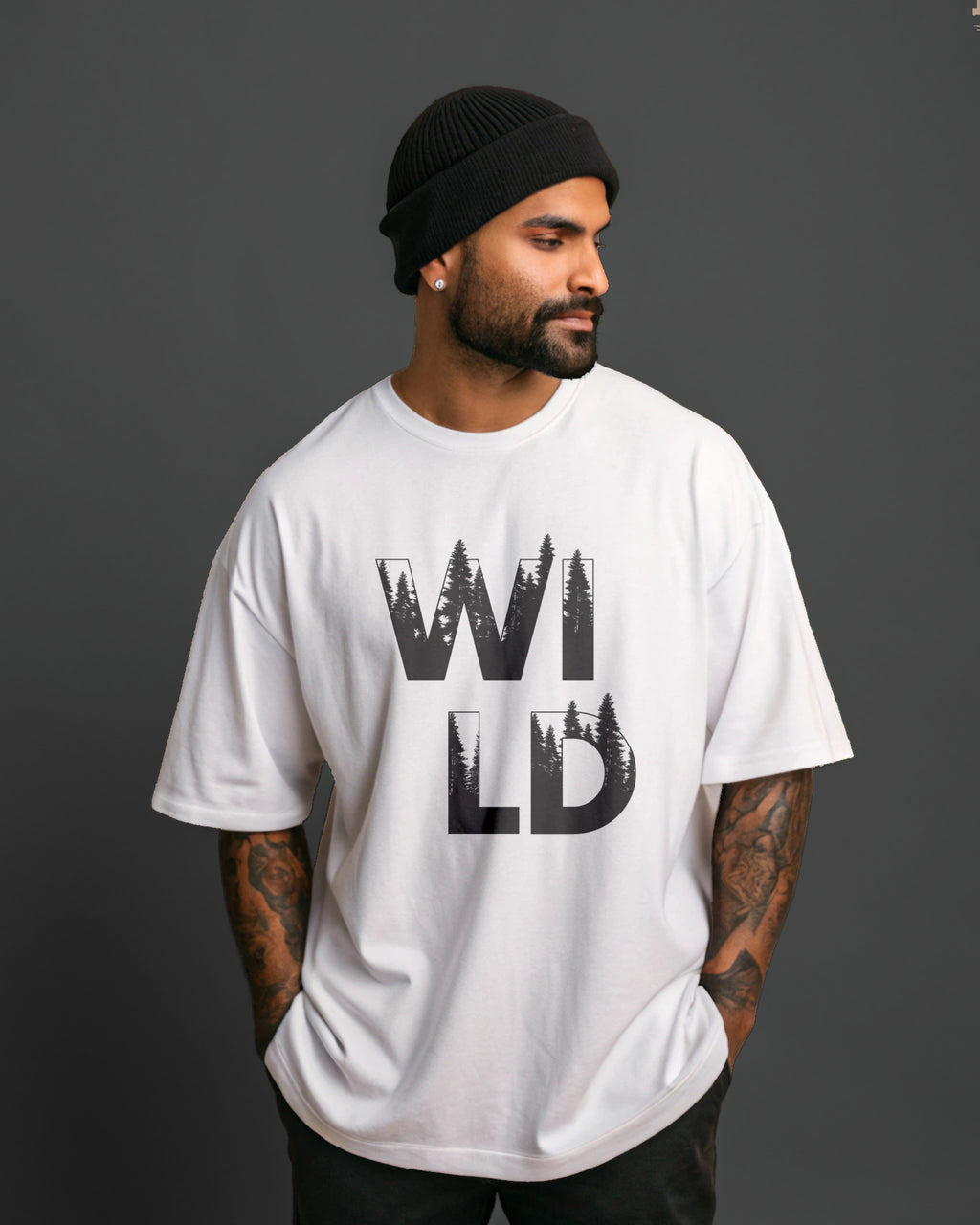 Rooted in the WILD Forest Oversized T-Shirt