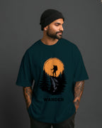 Sunset Climb Hiking Oversized T-Shirt