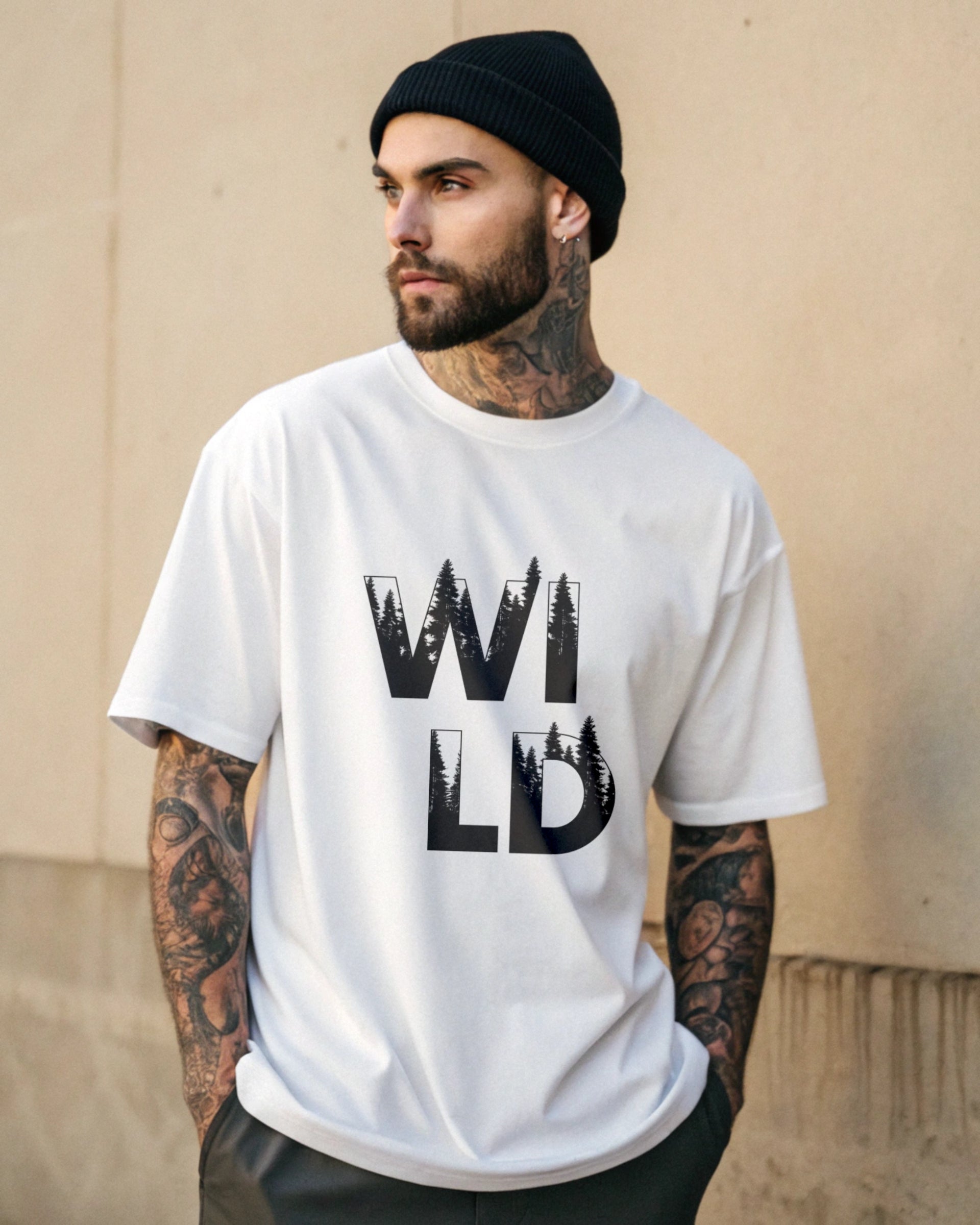 Rooted in the WILD Forest Oversized T-Shirt