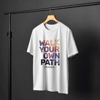 Walk Your Own Path Motivational Oversized T-Shirt