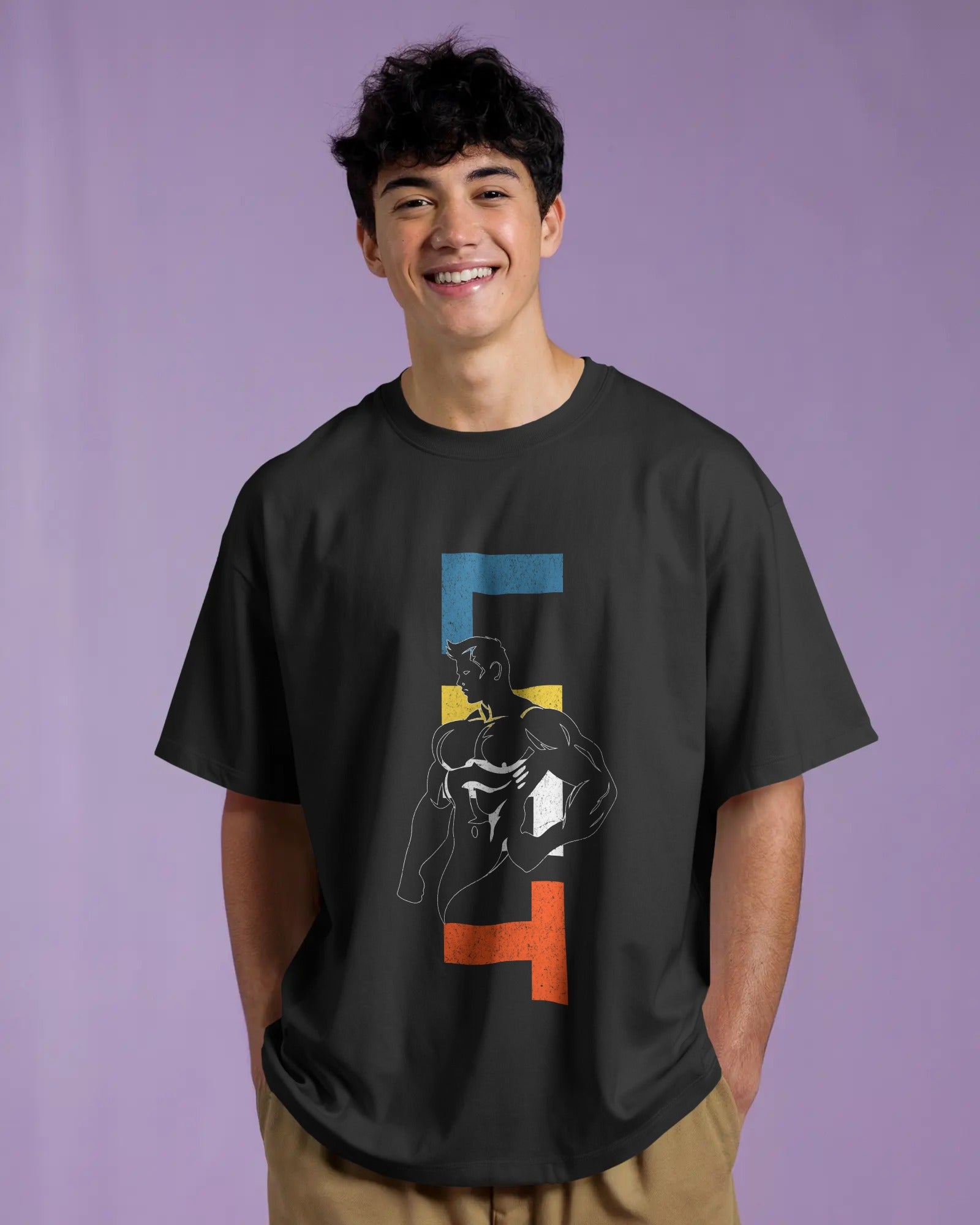 LIFT GYM LIFTING MOTIVATIONAL OVERSIZED T-SHIRT