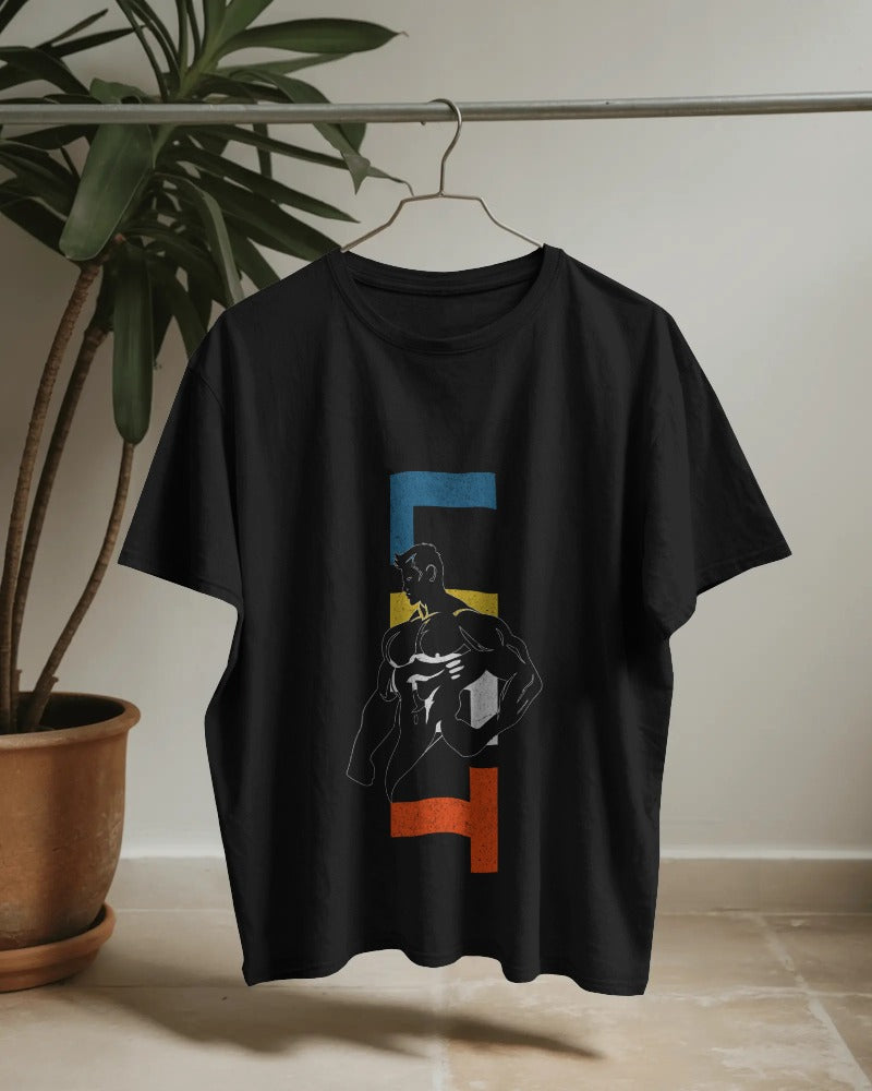 LIFT GYM LIFTING MOTIVATIONAL OVERSIZED T-SHIRT