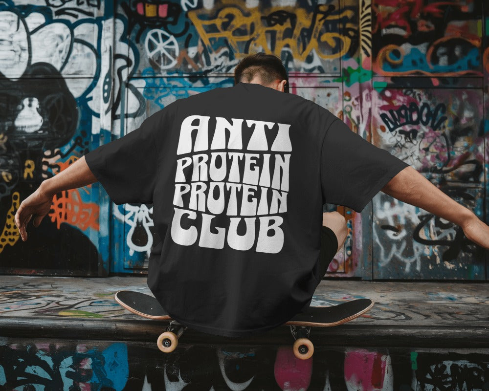 ANTI PROTEIN PROTEIN CLUB FITNESS OVERSIZED T-SHIRT